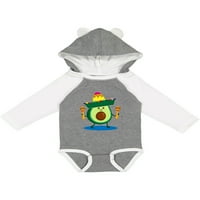 Inktastic Cinco de Mayo Baby Odeća za odjeću za avokado Dječak ili dječji dječji dječji bodysuit