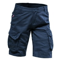 Prodaja čišćenja muški kratke hlače Atletički muške radne šorc, multi-džep sa pet komada ležerne hlače