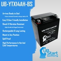 -YTX14AH-BS Zamjena baterije za Polaris Svi modeli CC ATV - tvornički aktivirani, bez održavanja, motociklistička