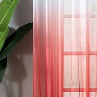 Goory prozor za zavjese Gromet Curtains Soild Colour Panel Spasion Sheer Domaći dekor Tretmani Dnevni