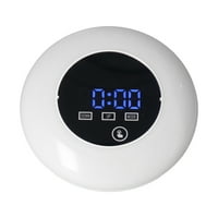 Sat termometra, LED Izvrsni budilnik sa USB kablom za dnevni boravak za ured za spavaću sobu Plavu riječ