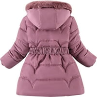 -Dobroci dječje djevojke zimsku kaput srednji dugački kaput lagana jakna zadebljala vjetrobransko staklo