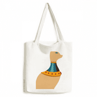 Egipat CAT Totem ilustracija uzorak tote platnene torbe za kupovinu Satchel casual torba