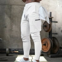 Yubnlvae Teretne kratke hlače za muškarce Multi-džepne pantalone Muške džepne sportske casual fitness
