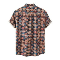 Outfmvch majice za muškarce muške ljetne casual havajske majice podlozi štandu košulja košulja ženske