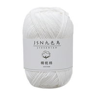 Xiuh mlečni pamučni pramenovi linijske lutke pamučna navoja kukičana vuna a