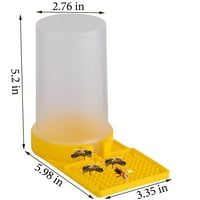 Bee Feeder Beehive pčelar za pčelar vode za vodu medeni košnica ulazne pčele vodene ulagač pijenje pčelarske