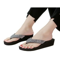 Fangasis platforma Flip Flops Sandale za žene udobne pješačke flip flip flip s potpornom lukom