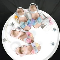 PEDORT SANDALS cipele za djevojčice Dressy Ljetne djevojke Toddler Little Kid Clower-Toe Cvjetni ljetni