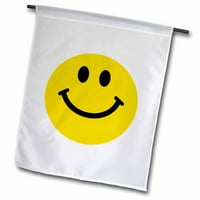 3Droza žutog osmijeha - slatka tradicionalna sretna smilie - 1960-ih Hippie Style - nasmiješe se na