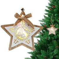 Drvo Božićno stablo ukrase sa svjetlima Božićna LED privjesak LED božićno stablo Objektiv za ukrašavanje