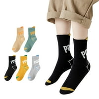 JPGIF Toddler Boys Girls Pismo Ispis čarapa Atletska čarapa za dječaka u godinama parova čarape za posade