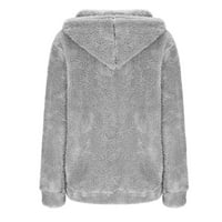 Fanxing Fall Cleance Women Prevelizirani runo dukseri Comfy pulover Duksevi Dukseva Ležerne prilike