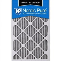 Nordic Pure 12-1-2x23-1-2x1CuStumm12Plusch- Merv plus karbonska ac peć filtera, 12. 23. u. Od 6