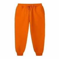 HAITE WOOD PUTNICE High Sheik harem hlače elastične struke pantalone dame duge hlače narančasta bojama