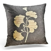 Ulje poezija slikanje formulacije na listu vintage cvjetni jastučni jastučni jastučni poklopac jastuk