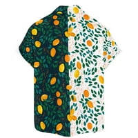 Top Tee Men Moda Proljeće Ljeto Ležerne prilike kratkih rukava od ispisanih majica TOP bluza