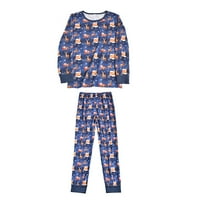 Žene Porodične Božićne pidžame Podudaranje Porodični Pajamas pidžamas s Santa Spavaće odjeće Odgovarajući