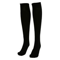 Par Sportske čarape Solidne boje ANTI-Sliet Pamuk protiv klizača za koljena čarape za sport