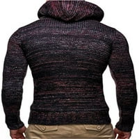 Muški termički pleteni turtleneck pulover šik zimski duksevi dugih rukava Ležerne prilike na otvorenom