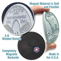 Oregon State Quarter magnet po klasičnim magnetima