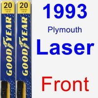 Plymouth laserska meč za brisač putnika - Premium