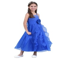 Aislor Kids Orcloza Cvjetna djevojka haljina djeveruševe vjenčani rođendan Party Ball Prom formalna