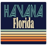 Havana Florida Vinil naljepnica za naljepnicu Retro dizajn