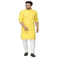 Muški dizajner čista pamučna lagana masa ručno rađena indijska kurta pidžama etničko trošenje