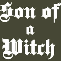 SOF od vještice Muške vojne zelene grafike - Dizajn od strane ljudi L