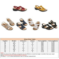 Daeful ženski sandale za žene Otvorene cipele za cipele na plaži za plažu Letnje Sandal Rad Comfy protiv