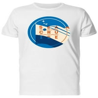 Morski krstarenje znakom ocean brodski logo Majica Muškarci -Mage by Shutterstock, Muškarac Veliki