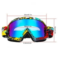 Catlerio ski snježne naočare, UV zaštita protiv magle zabole za snijeg za muškarce za muškarce