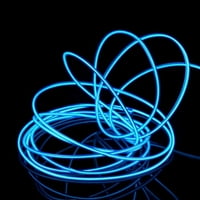 16ft. DIY PARTY NEON užarene svetle Strombe Blacklight ElectroluMinescentna žica LED žica Svjetla EL žica