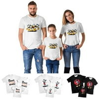 Podumoće obiteljski tee Popularni grafički kratki majica Rođendan Božićni poklon za obitelj, parove