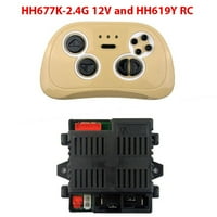 HH677K-2.4G 12V prijemnik za djecu Električni automobil 2.4G Bluetooth predajnik