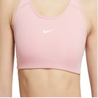 Nike ženski Swoosh Dri Fit Racerback Sports Bra ružičasta veličina Veličina