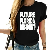 Budući rezident Florida - Ljubav Desantis Modni grafički tinejdžeri za žene - udobne i trendi majice