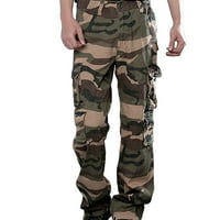 Juebong Muške taktičke vanjske vojne vojske teretnih hlača za muškarce Ležerne prilike planinarske pantalone
