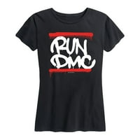 Run DMC Graffitti Logo - Ženska grafička majica kratkih rukava
