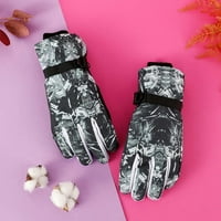 Levmjia rukavice za čišćenje Muški rukavi zimski vanjski vjetroottni skijaški zaslon plus baršunaste
