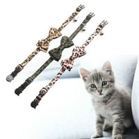Kultura CAT ovratnik Praktično uklonjiva tkanina mačja ovratnik sa zvonom za kućne ljubimce