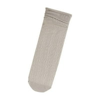 Ediodpoh Nove čarape za žene Proljeće Ljeto Žene Pile Socks Rolled Hem Mesh Socks Lolita Socks Pamuk