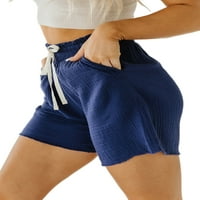 Avamo Žene Ljetne kratke hlače Karton Elastične struke kratke vruće hlače Bermuda Mini pantne dame dame
