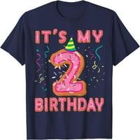 Slatka krofna, moja je druga rođendanska majica slatka yrs dječja poklon majica