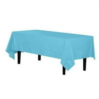 Svijetlo plavi poklopac stola