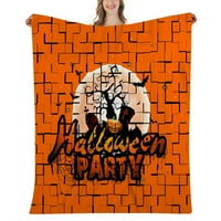 Halloween pokrivač-tamna horor pokrivač za Noć vještica, Božić, rođendan i itd., 046