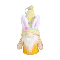 Limei Gnome lutka ukrašava osjetljiva zanatstva prilično LED svjetlosno gnome figurine