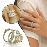 Amousa Elegantni ljubitelji moda Ring Novi ženski prsten klasični modni prsten poklon za ženske djevojke