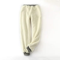 Teretne pantalone za čišćenje žena ispod 20 dolara, casual labavog džepnog džepa struka tiskani Drži